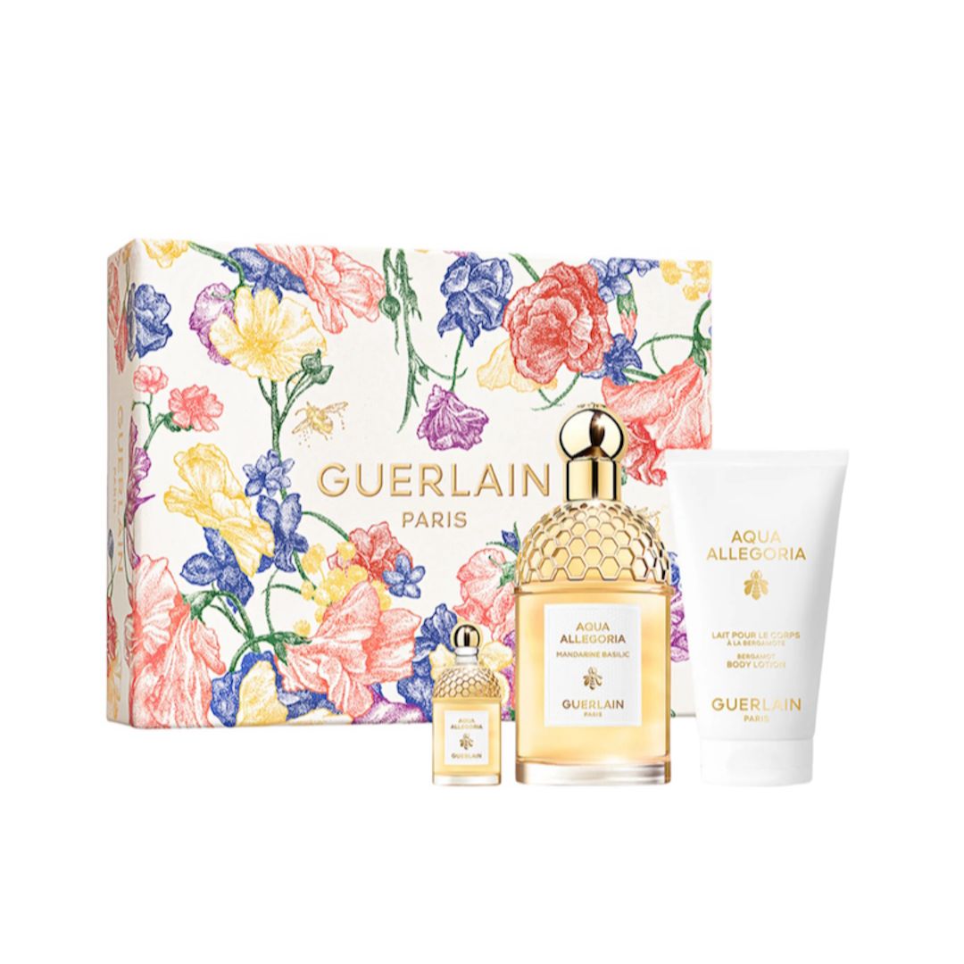 Guerlain Aqua Allegoria Mandarine Basilic 4.2 EDT 3PC Women Set